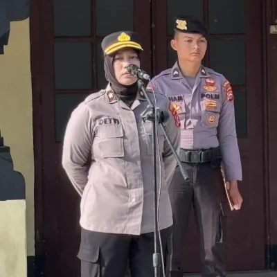 Kabag SDM Polresta Serang Kota Ajak Personel Disiplin dan Profesional