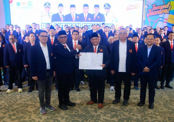 KONI Tangsel Dilantik, Target Juara Umum Porprov 2026 Tetap Ditegaskan