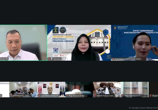 Kemenkumham Banten Ikuti Pembekalan Ditjen PP Soal Ketentuan Pidana dalam Perda