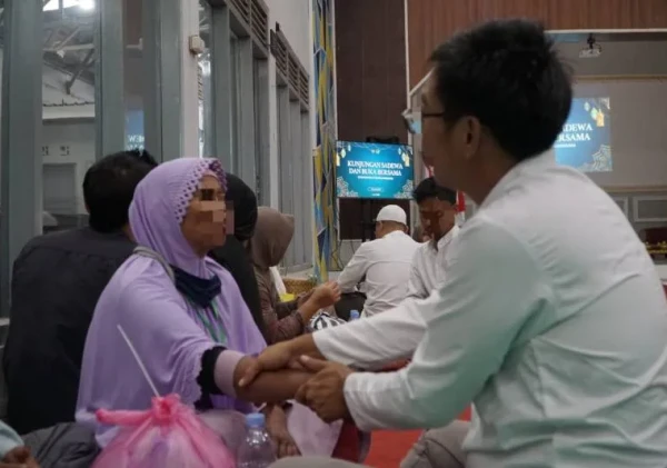 Rutan Banjarnegara Fasilitasi Buka Puasa Bersama Warga Binaan dan Keluarga