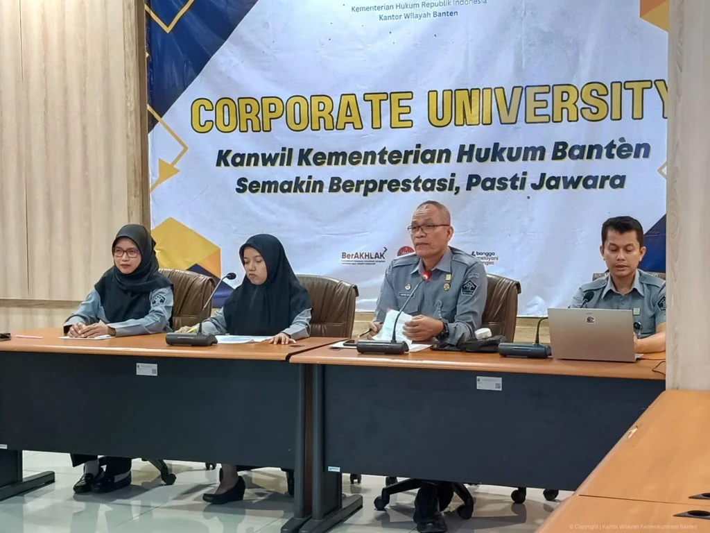 Kemenkum Banten Gelar Pelatihan Paralegal Angkatan VI untuk Kades dan Lurah