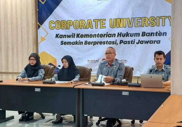 Kemenkum Banten Gelar Pelatihan Paralegal Angkatan VI untuk Kades dan Lurah