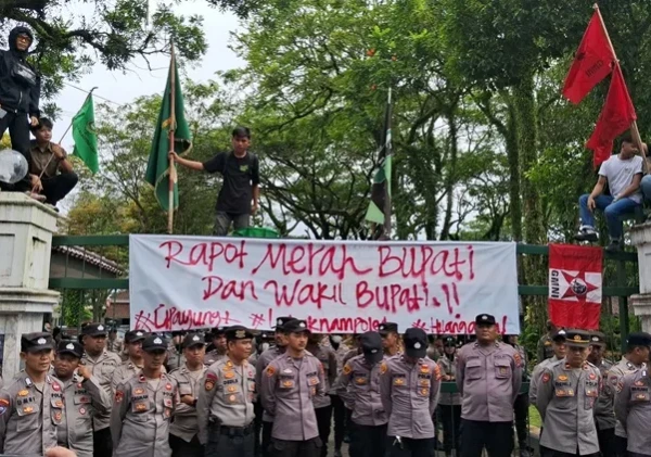 Mahasiswa Soroti Kinerja Pemkab Lebak, Setahun Memimpin