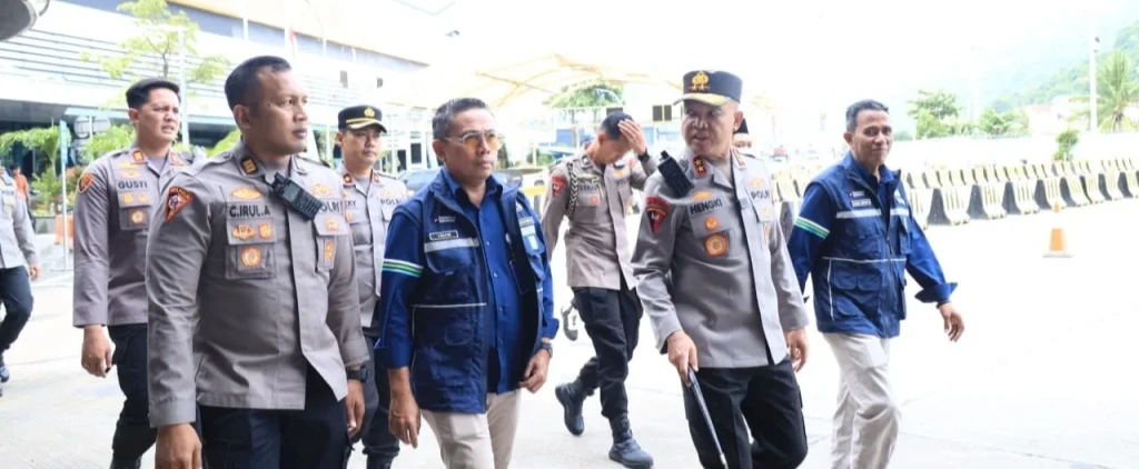 Kapolda Banten Cek Kesiapan Jalur Pelabuhan Merak Jelang Operasi Ketupat Maung 2026