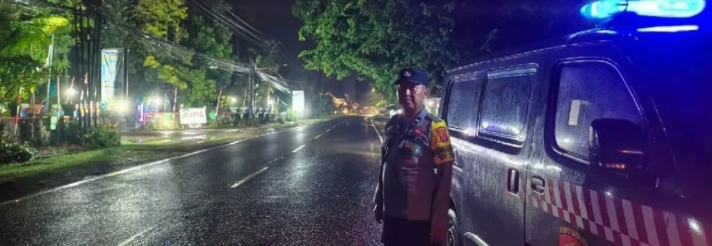Polsek Anyar Cilegon Gelar Patroli Malam Tekan Kriminalitas dan Balap Liar
