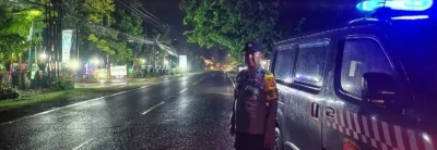 Polsek Anyar Cilegon Gelar Patroli Malam Tekan Kriminalitas dan Balap Liar