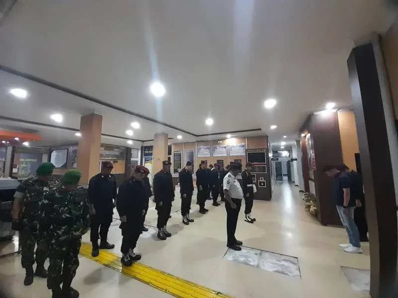 Lapas Bandar Lampung dan Kodim 0410 Sinergi Amankan Tarawih Warga Binaan