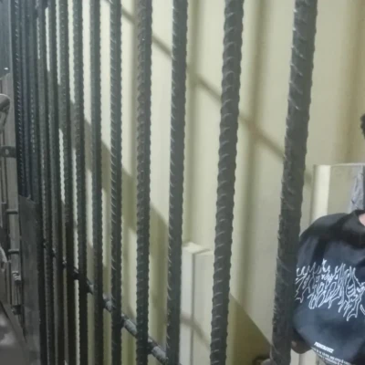 Anggota Polsek Kramatwatu Cek Kondisi Tahanan di Mapolsek Serkot