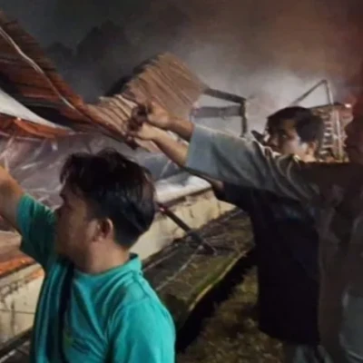 Kandang Ayam di Gunung Sari Serang Terbakar, Polisi Selidiki Penyebabnya