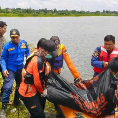 Staf Desa Cisait Ditemukan Meninggal Usai Tenggelam di Danau Puspemkab Serang