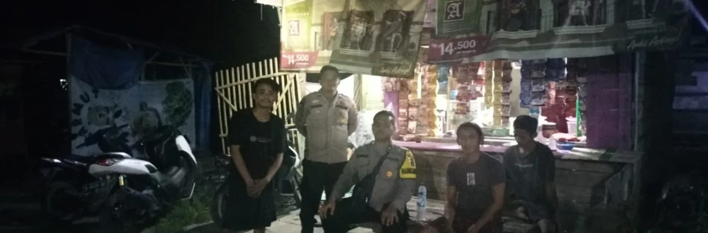 Polsek Kasemen Polresta Serkot Gelar Patroli Malam, Jaga Kamtibmas dan Cegah Kriminalitas