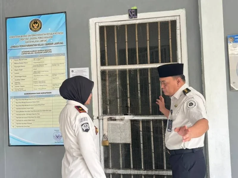 Kepala Lapas Bandar Lampung Sapa Warga Binaan, Buka Ruang Aspirasi Pelayanan
