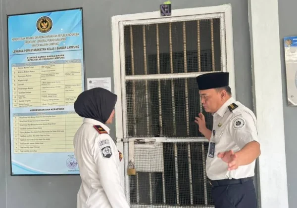 Kepala Lapas Bandar Lampung Sapa Warga Binaan, Buka Ruang Aspirasi Pelayanan