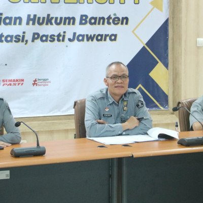 Kanwil Kemenkum Banten Gelar Rapat untuk Persiapan Posbankum Nasional