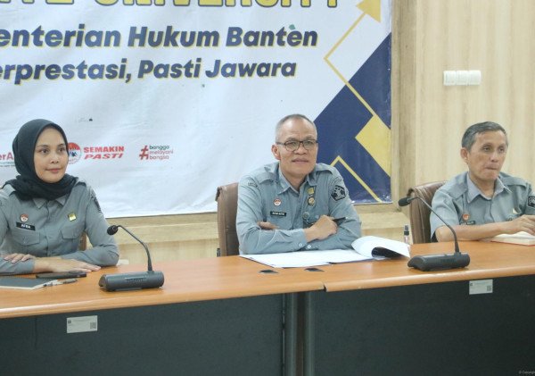 Kanwil Kemenkum Banten Gelar Rapat untuk Persiapan Posbankum Nasional