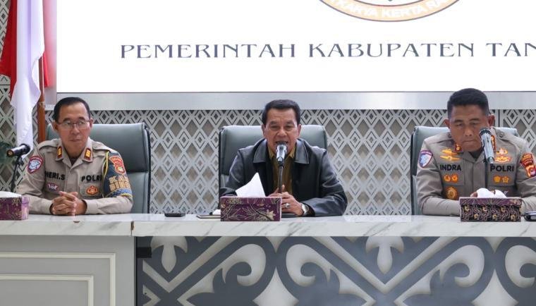 Pemkab Tangerang Gelar Rapat Kesiapan Operasi Pengamanan dan Pengaturan Lalu Lintas Angkutan Tambang