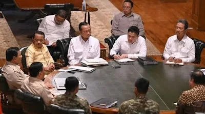 Prabowo Pimpin Rapat Terbatas di Hambalang, Bahas Swasembada dan Kesiapan Idul Fitri