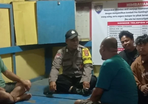 Polres Serang Gencarkan Sambang Poskamling, Perkuat Sinergi Jaga Kamtibmas