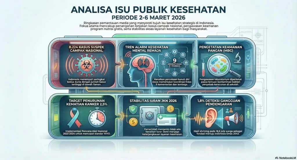 Badan Kebijakan Pembangunan Kesehatan Soroti Lonjakan Campak dan Isu Jiwa Remaja