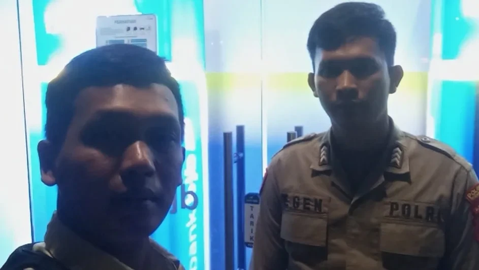 Polsek Serang Patroli di Bank BJB KCP Sudirman, Pastikan Keamanan Objek Vital