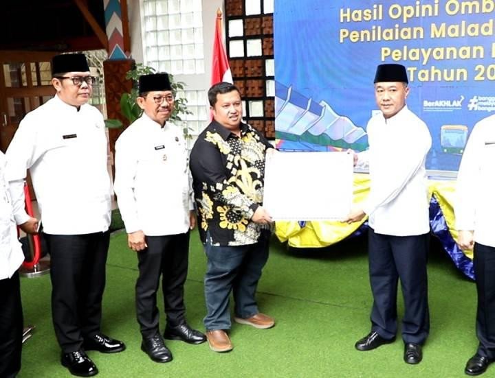 Dinas Pendidikan Tangerang Satu-satunya di Bantiin Raih Opini Sangat Baik dari Ombudsman