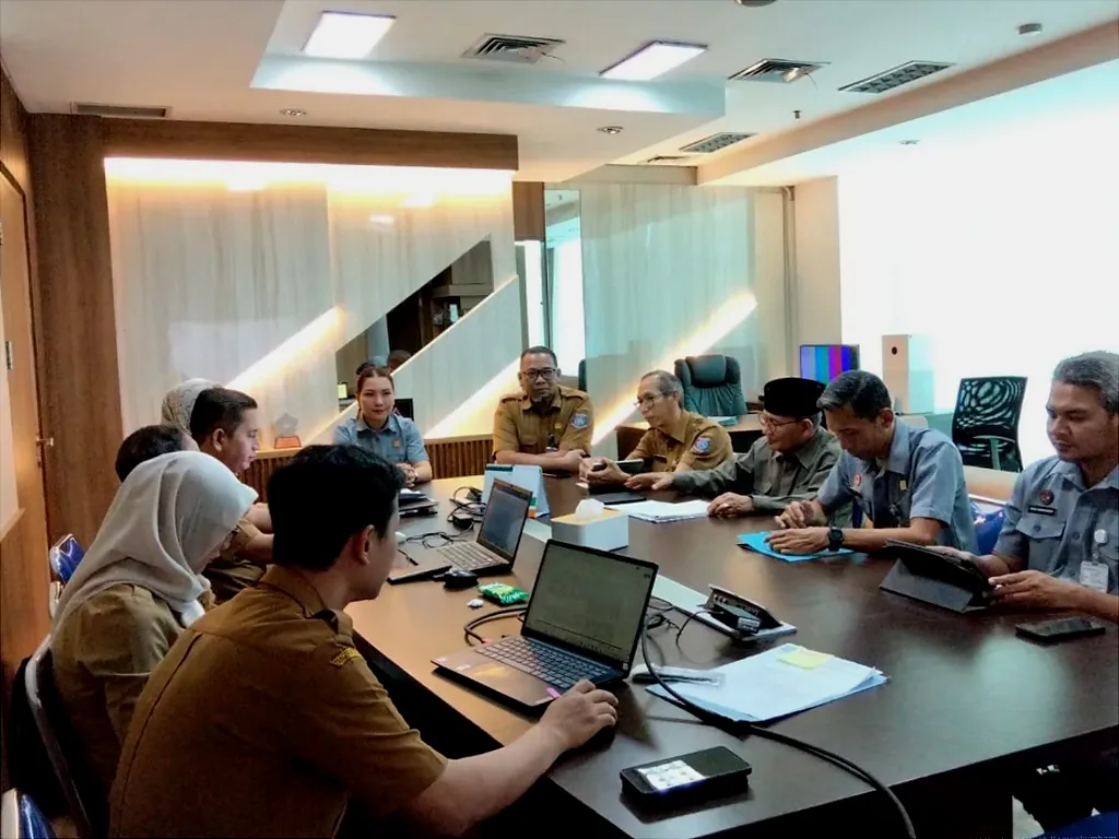 Kemenkum Banten Beri Masukan Teknis Rancangan Perwali Retribusi Pasar Tangsel