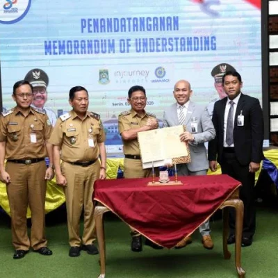 Wali Kota Tangerang Teken MoU dengan Angkasa Pura dan Jasa Marga untuk Perkuat Visi Aerotropolis