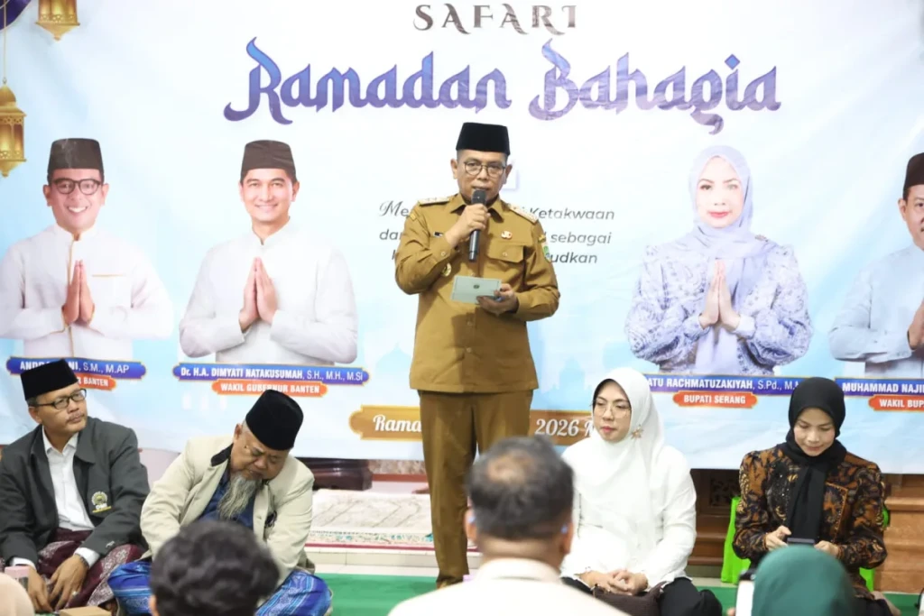 Safari Ramadan di Cinangka, Gubernur Andra Soni Perkuat Silaturahmi dengan Masyarakat