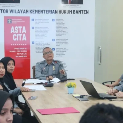 Kakanwil Kemenkum Banten Pacu Kinerja Posbankum, Minta Fokus Aktualisasi Layanan