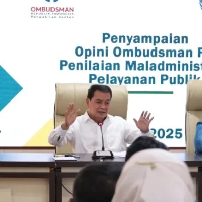 Kabupaten Tangerang Raih Opini Kualitas Tinggi Tanpa Maladministrasi dari Ombudsman RI