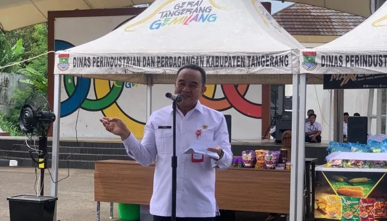 Sekda Tangerang Buka Bazar Ramadhan di GTG, Dorong UMKM dan Ekonomi Lokal