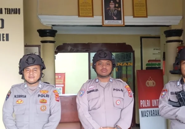 Polsek Kasemen Polresta Serkot Perketat Pengamanan Mako, Antisipasi Gangguan Tak Terduga