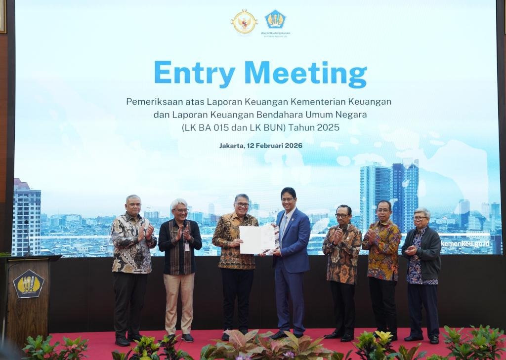 BPK dan Kemenkeu Gelar Entry Meeting Pemeriksaan Laporan Keuangan 2025