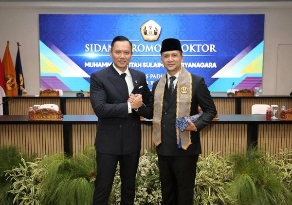 Agus Harimurti Yudhoyono dan M Iftitah S Suryanagara Kunjungi Pandeglang