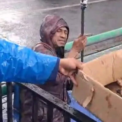 Damkar Ciledug Evakuasi Dua Anak Kucing Terjebak di Drainase Jalan Pikun Tangerang