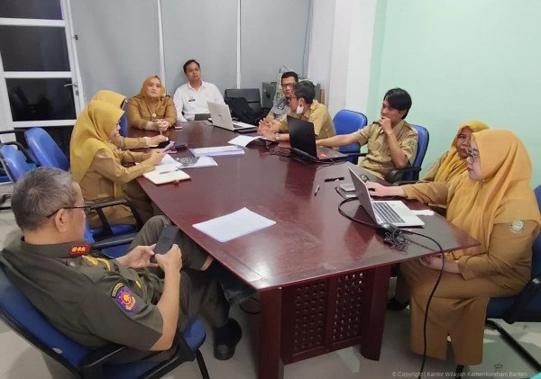 Kemenkum Banten Berikan Masukan Substansi pada Raperwal Manajemen Talenta ASN Kota Tangerang