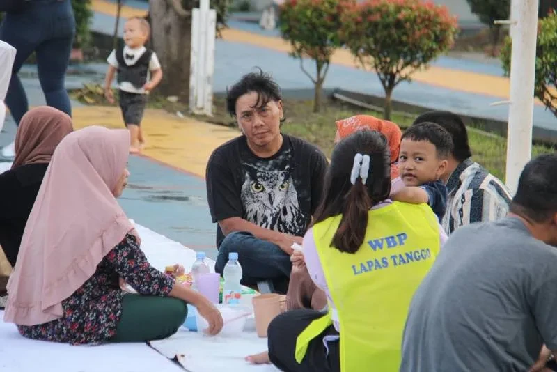 Lapas Kelas IIA Tangerang Gelar Buka Puasa Bersama Warga Binaan dan Keluarga