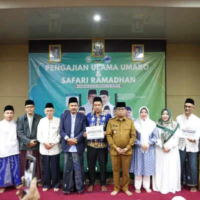 MUI Banten Apresiasi Setahun Kinerja Gubernur Andra Soni dan Wagub Achmad Dimyati Natakusumah