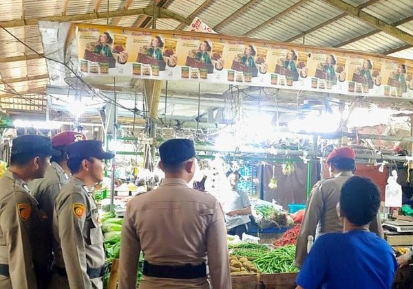 Polresta Tangerang Pantau Stabilitas Harga Pangan di Pasar Ciung Selama Ramadan