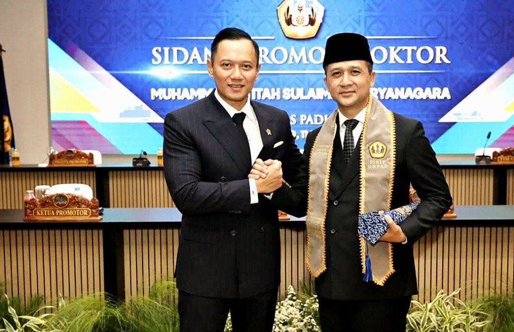 Agus Harimurti Yudhoyono dan M Iftitah S Suryanagara Kunjungi Pandeglang