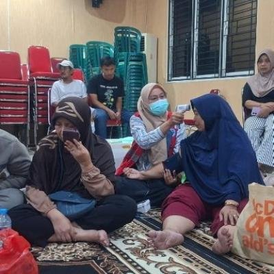 Pemkot Tangsel Siagakan Tenaga Kesehatan di Posko Korban Kebakaran Asrama Polsek Serpong