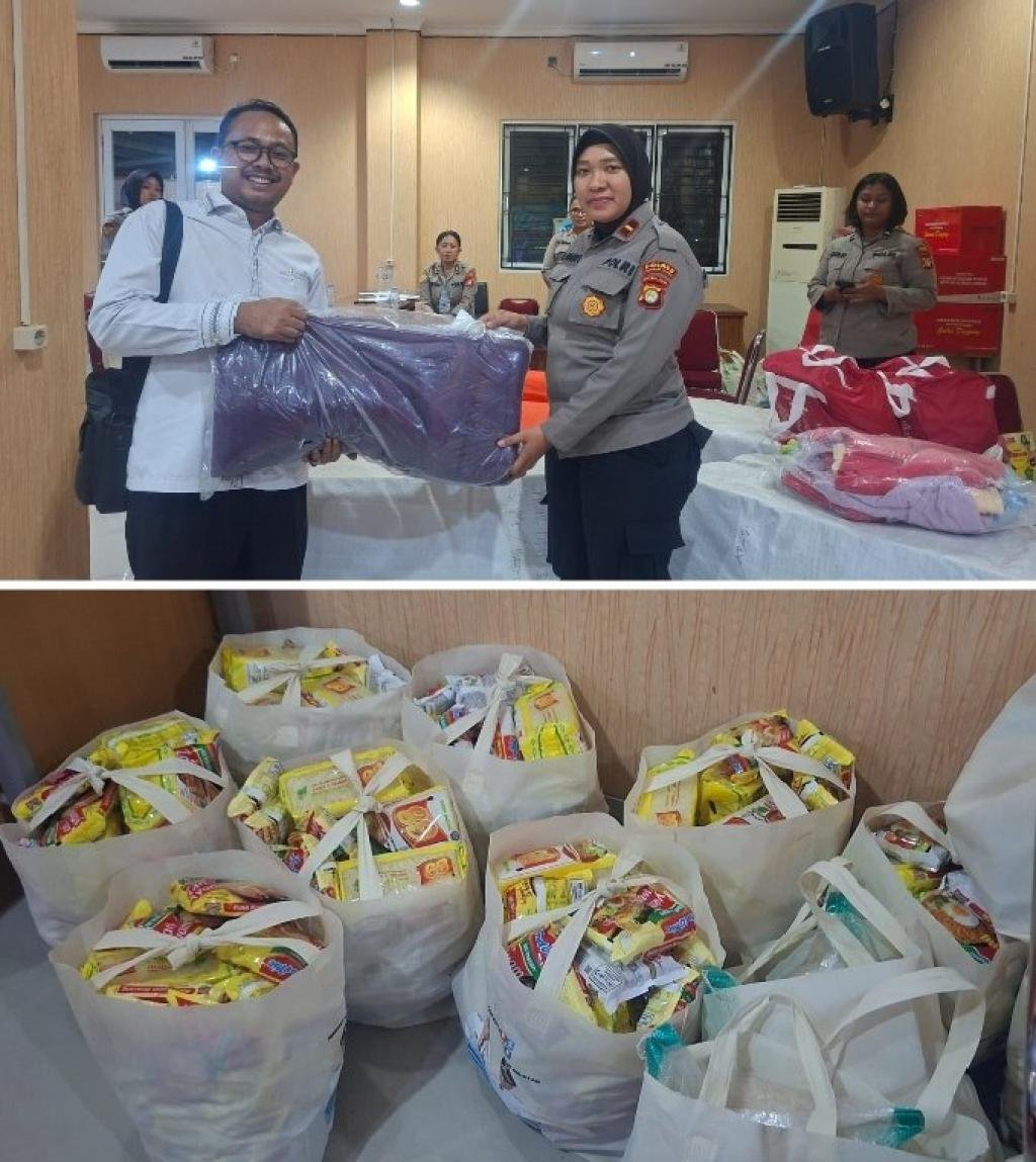 Dinsos Tangsel Pastikan Kebutuhan Pokok Korban Kebakaran Asrama Polsek Serpong Terpenuhi