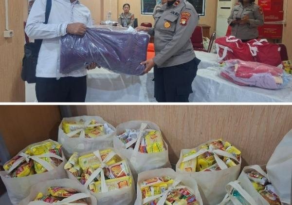 Dinsos Tangsel Pastikan Kebutuhan Pokok Korban Kebakaran Asrama Polsek Serpong Terpenuhi