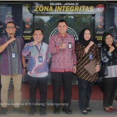 Kanwil Kemenkum Kepri dan BTN Cabang Tanjungpinang Perkuat Sinergi Layanan Publik