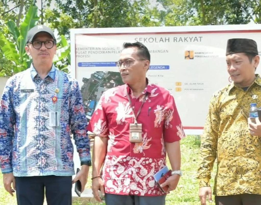 Kemensos Tinjau Kesiapan Sekolah Rakyat di Kota Serang