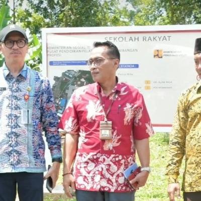 Kemensos Tinjau Kesiapan Sekolah Rakyat di Kota Serang