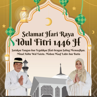 Merajut Silaturahmi di Hari yang Fitri" Bupati & Wakil Bupati Tangerang Mengucapkan Selamat Hari Raya Idul Fitri 1446 H