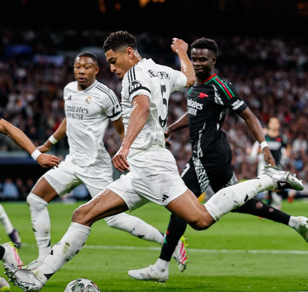 Real Madrid Tumbang oleh Arsenal pada Liga Champions