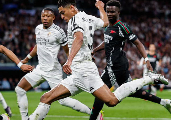 Real Madrid Tumbang oleh Arsenal pada Liga Champions