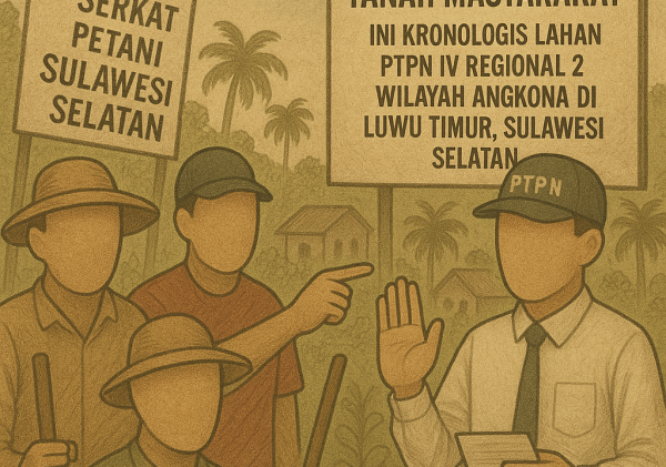 Dituding Rampas Tanah Masyarakat, Ini Kronologis Lahan PTPN IV Regional 2 wilayah Angkona di Luwu Timur, Sulawesi Selatan
